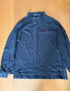 Polo by Ralph Lauren ネイビー 長袖ポロシャツ 1