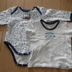 スヌーピー ロンパース、Tシャツ70～80