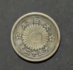 小型５０銭銀貨　昭和１２年　4.84gのサムネイル