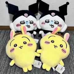 【4個セット】ちいかわ×サンリオキャラクターズ BIGぬいぐるみ②