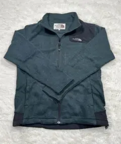【韓国限定】ノースフェイス ホワイトレーベル フリースジャケット グリーンL相当