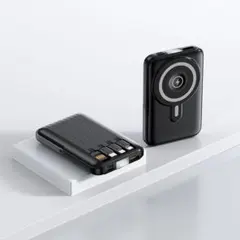 ★ブラック★20000mAhモバイルバッテリーiWatch/HuaweWatch