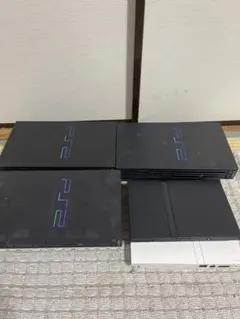 プレイステーション2 本体 4台 黒と白