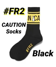 FR2 靴下 CAUTION Socks スケーター ソックス #FR2 原宿