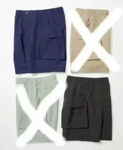 UNIQLO　ユニクロ　カーゴショーツ　2枚セット　M