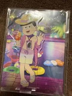 おそ松さん WEBくじ 第10弾 背景付きアクリルスタンド(トド松)