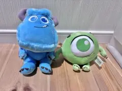 モンスターズインク ぬいぐるみ サリー マイク 2点セットのサムネイル