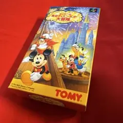 美品完品ハガキ付き！　スーパーファミコン　ミッキーの東京ディズニーランド