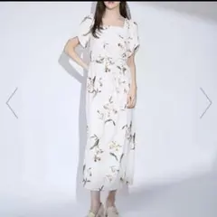 未使用タグ付‼️ ボタニカルマーメイドワンピース ライトブルーM