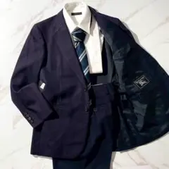 美品✨Burberrys バーバリー　セットアップ　スーツ　ネイビー　A4 S