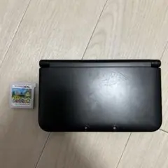 Nintendo 3DSLL 本体 ブラック　とびだせどうぶつの森