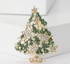 クリスマス ブローチ