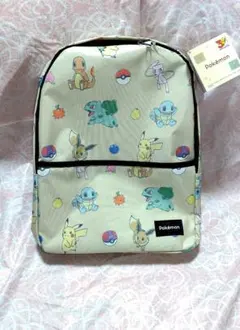 ポケモン プラチナムザッカリュック　カントー地方　リュック　キャラクター柄