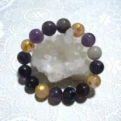 ミイ様専用‼️ フローライトとローズクォーツのパワーストーンブレスレット