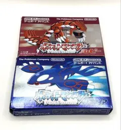 ゲームボーイアドバンス　ポケットモンスター ルビー　サファイア セット