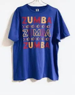 【正規品】2026ラテンコレクションZUMBA半袖Tシャツ(ブルー)のサムネイル