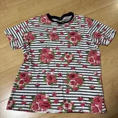DIESEL 半袖 Tシャツ ボーダー 花柄のサムネイル