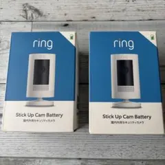 Ring Stick Up Cam Battery 2台セット　1台カメラ未使用のサムネイル