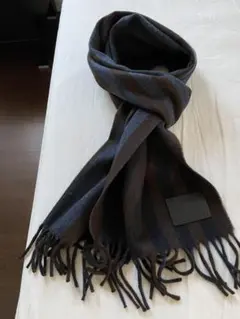 【美品】 LOUIS VUITTON カシミヤ マフラー ダブルフェイス