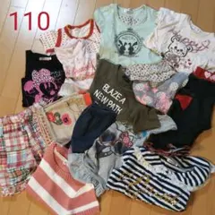女の子 110 Ｔシャツセット 14枚まとめ売り