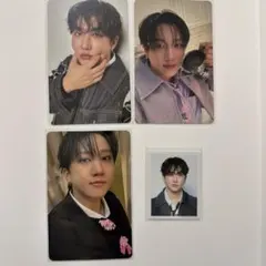 StrayKids Hollow チャンビントレカ3枚＋証明写真