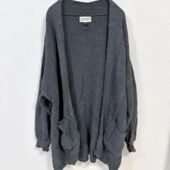 早い者勝ち【S】Universal Thread ダークグレー カーディガン
