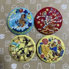 ディズニー 刺繍缶バッジつきBiscuit2