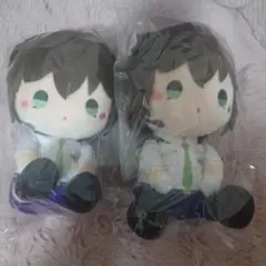 セガラッキーくじ　名探偵コナン　パイロット　世良　C賞おすわりぬいぐるみ　2点