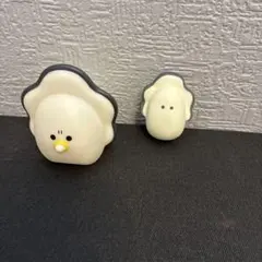 つぶらな瞳のなまがき　フィギュアとライト