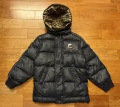 BURBERRY バーバリー　ダウンジャケット フード付き 紺　140cm