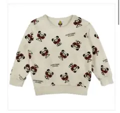 【新品タグ付き】ヒスミニ パンダ トレーナー 90