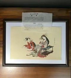 浮世絵揃物 枕絵 上巻 Yahoo!オークション - 学習研究社 浮世絵揃物 枕絵 上・下2点セット/