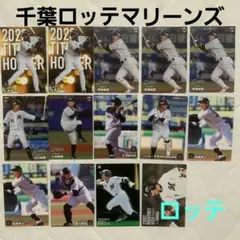 千葉ロッテマリーンズ　14枚　2007-2024 プロ野球チップス　まとめ売り