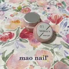 【maonail】モレルン01 カラージェル マオジェルのサムネイル