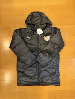 藤枝東 PUMA ベンチコート ブラック 中綿入り | Mercari