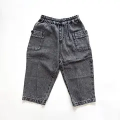 【匿名配送】バースデイ マニーナ manina テーパードデニムパンツ 95