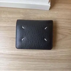 マルジェラ　二つ折財布　ブラック