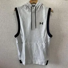 UNDER ARMOUR アンダーアーマー フード付きノースリーブパーカー