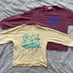 2枚セット120 PAIRMANON 長袖カットソー