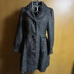 AxesFemme ブラックグレー系ロングコート