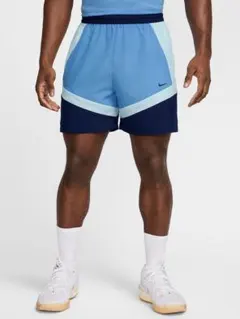 2XL 新品 ナイキ ショートパンツ ウーブン メンズ バスケット 短パン 青