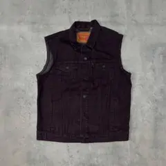 リーバイス levi’s デニム ベスト デニムジャケット パープル 紫