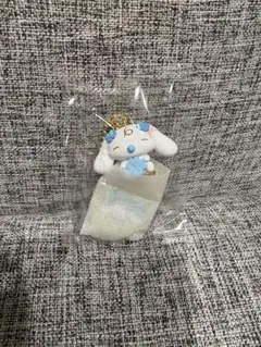 シナモロール みるく シークレット マスコットチャーム　水色クローバー