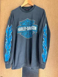 ハーレーダビッドソン Harley-Davidson フレイム ロンT L 黒