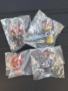 めじるしアクセサリー ニック ジュディ ズートピア 2 キーホルダー