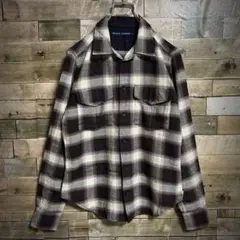 50's シャドー チェック レーヨン 開襟シャツ 黒 50's シャドー チェック レーヨン 開襟シャツ 黒 184271490.jpg