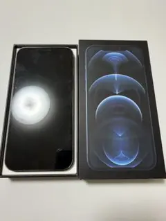 iPhone12promaxパシフィックブルー256GB SIMフリー