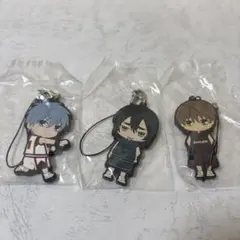 黒子のバスケ　キャラクター ストラップ 3個セット
