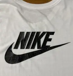 NIKE Tシャツ Lサイズ ビンテージ加工 プリント白T