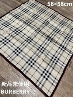 【新品未使用Burberry バーバリー ハンカチスカーフ/ストール/ショール